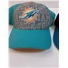 Image 3 : (3) Baseball Hats: San Jose Sharks, 1995 Steelers, Miami Dolphins