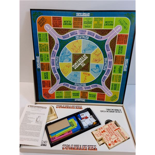 (2) Vintage Board Games: Clue & The Inventors