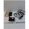Image 1 : Lot: Vintage Trouble Light, Philips Pocket Memo 390, Burgess Battery Co Tester - As Is
