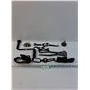 Image 1 : Vintage Horse Hobbles, (4) Vintage Spanner Wrenches (Assorted), Fencing Pilers, Misc