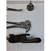 Image 4 : Vintage Horse Hobbles, (4) Vintage Spanner Wrenches (Assorted), Fencing Pilers, Misc