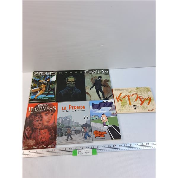 (7) Books: Manga, Hey Mister, House, Aegis, Kumpung Boy, Misc