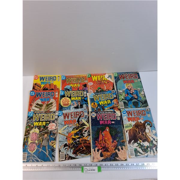 (11) DC Comics: Weird War Tales (1970's)