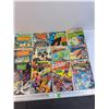Image 1 : (12) DC Comics: Shazam, Justice League, Swamp Thing, Superman, Green Lantern, Atari Force