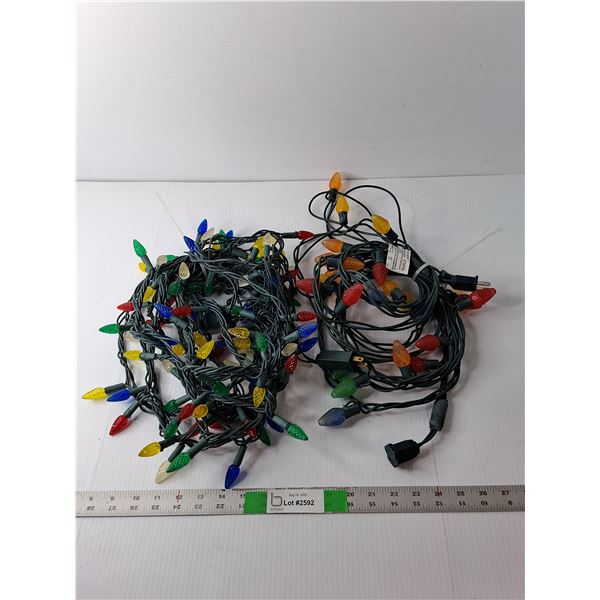 (2) Strands of Christmas Lights- Working