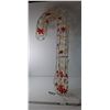 Image 1 : Metal Light Up Candy Cane- Working 42.5" Tall  -  PICK UP ONLY