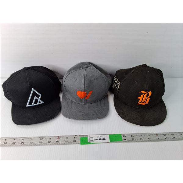 (3) Hats- Dairy Farmers of Canada, Ripzone, Baxter