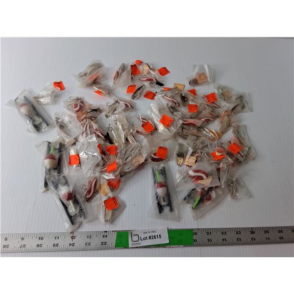 Lot of Fishing Hooks, Most Sealed