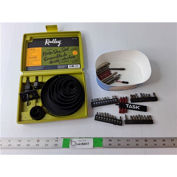 Impact Driver Bits & Hole Saw Set
