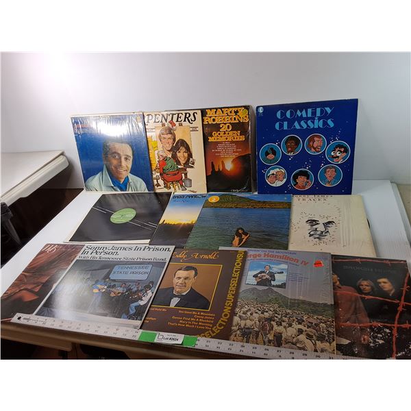 (14) Records- The Carpenters, Marty Robbins, Barry Manilow, Misc.