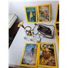 Image 3 : (13) National Geographic Magazines- 96/97, Vintage Iron- Powers On, Wall Coat Hanger, Horn Candlehol
