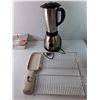 Image 2 : Stainless Steel Blender- Powers On, Butter Dish, Fondue Dish, Misc.