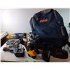 Image 1 : Ryobi Tools Lot- Circular Saw, Wet/Dry Vac, Drill, Misc. & Bag- As Is  -  PICK UP ONLY
