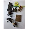 Image 3 : Fishing Lot- (4) Reels, Glove, (2) Hook Holders, Misc.