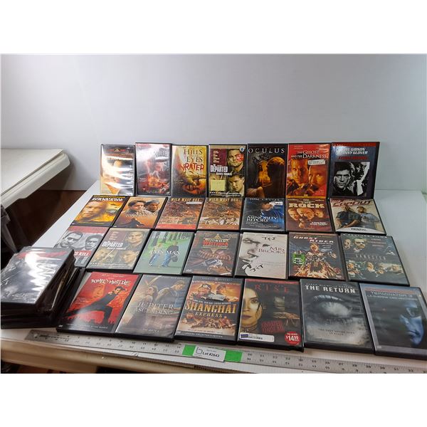 (38) DVDs- Cop Out, Ghost Rider, Rain Man, Misc.