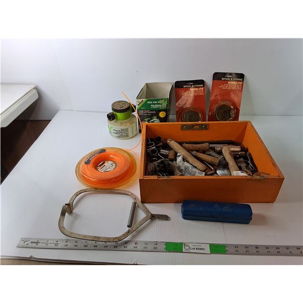 Hose End Sprayer, Weed Wacker Spools/String, Misc.