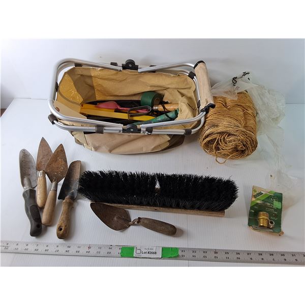 Roll of Twine, Broom Head, Miscellaneous Gardening Tools