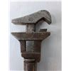 Image 2 : Bemis & Call Adjustable Monkey Wrench with Wood Handle