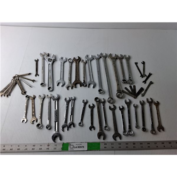 Lot of Miscellaneous Wrenches