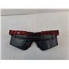 Image 3 : Great Condition Red Plaid Pit Viper Sunglasses