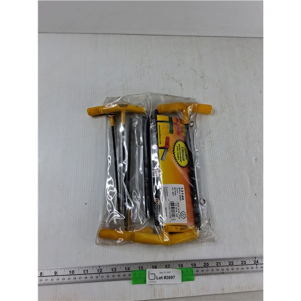 T-Handle Ball End  Set - As Is