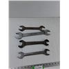 Image 1 : (4) Open End Wrenches - As Is