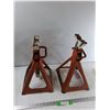 Image 1 : (2) Jack Stands - As Is CANNOT SHIP