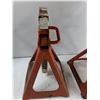 Image 2 : (2) Jack Stands - As Is CANNOT SHIP