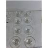 Image 5 : (8) Glass Bowls, (8) Dessert Bowls - As Is