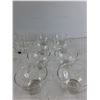 Image 6 : (8) Glass Bowls, (8) Dessert Bowls - As Is