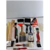 Image 3 : (5) Paint Rollers, (13) Paint Brushes, (4) Paint Stirring Sticks