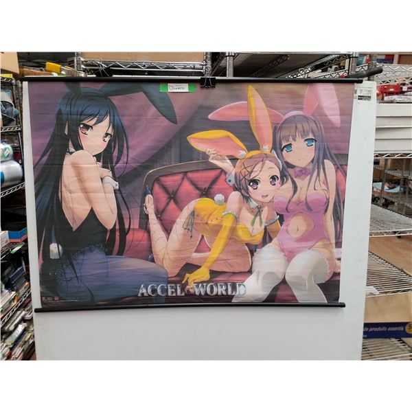 Accel World Anime Wall Banner 42" x 31"  -  PICK UP