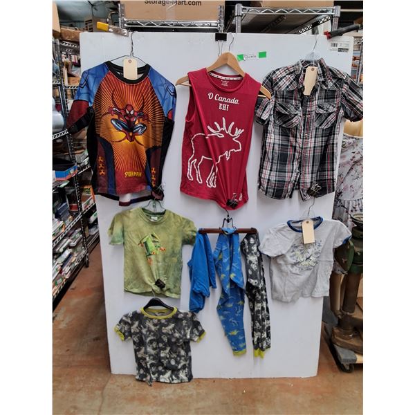 Kids Shirts, T Shirts and Pants - Size M - L