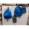 Image 1 : (2) Backpacks and (2) Lunch Sacks