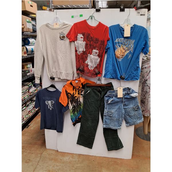 Kids Sweatshirt, T Shirts, Corduroy Pants and Denim Shorts - Size XS