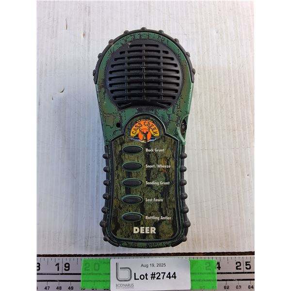Cass Creek Deer Call Device - Works, As Is
