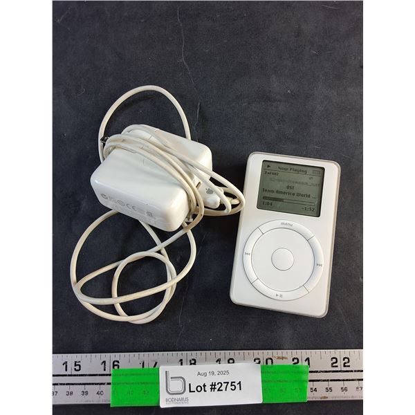 Apple iPod with Charger - Powers On, As Is