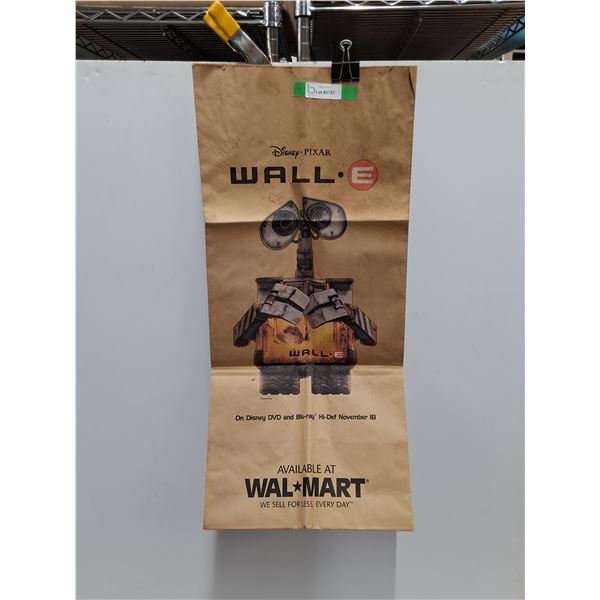 Wall E Walmart Paper Display Bag