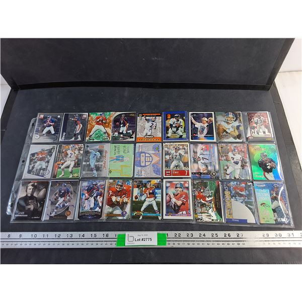 John Elway Football Trading Cards