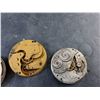 Image 3 : (3) Elgin Pocket Watch Movements for Parts/Repair