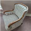 Image 6 : Antique Couch and Chair with Matching Pattern-very clean  - PICK UP ONLY