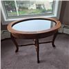 Image 1 : Coffee Table with Glass Top-26"l x 20"w x 20" t  -  PICK UP ONLY