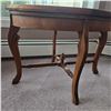Image 2 : Coffee Table with Glass Top-26"l x 20"w x 20" t  -  PICK UP ONLY