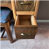 Image 6 : Vanity Dresser with Stool and Mirror  -  PICK UP ONLY