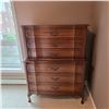 Image 1 : 2-Tiered Dresser (one piece) with 6 Drawers-38"l x 20"w x 52"t  -  PICK UP ONLY