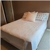 Image 2 : Queen Bed with Headboard, -60" wide, Headboard is 41" high- (No Boxspring & Mattress)