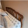 Image 3 : Queen Bed with Headboard, -60" wide, Headboard is 41" high- (No Boxspring & Mattress)
