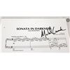 Image 2 : Batman, The (2022) - Sheet Music Signed by M. Giacchino! (Rare!)