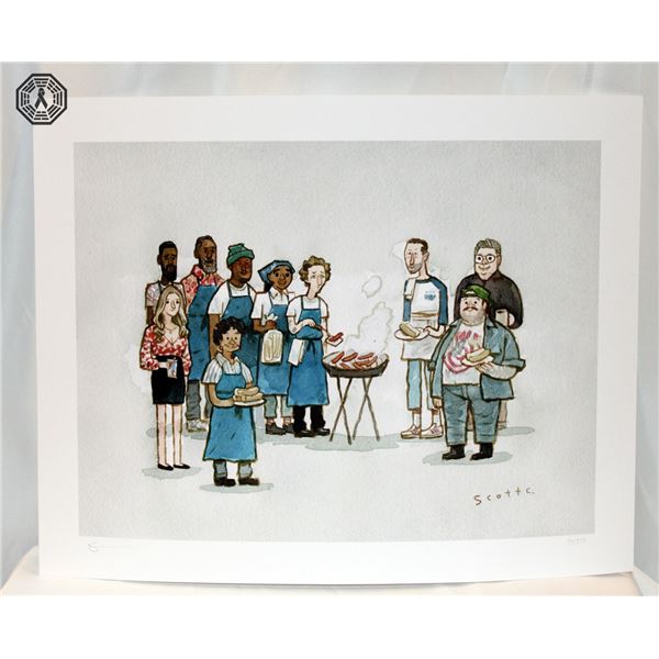 Bear, The - Art: BBQ with the Chefs (Limited Edition; Very Rare)