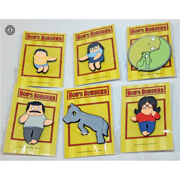 Bob's Burgers SDCC 2024 Pin Set